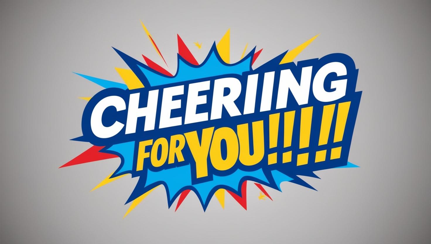 Cheering For YOU!!!